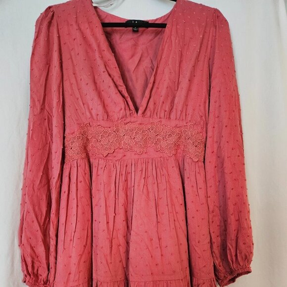 Lulus Long Sleeve Dress Med - Picture 1 of 7